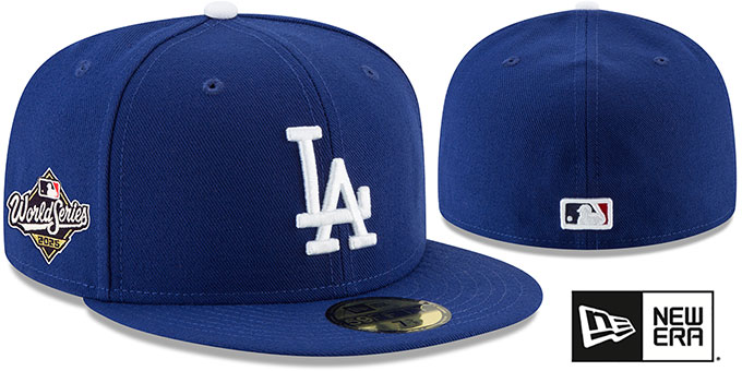 Dodgers '2025 WORLD SERIES' GAME Fitted Hat by New Era