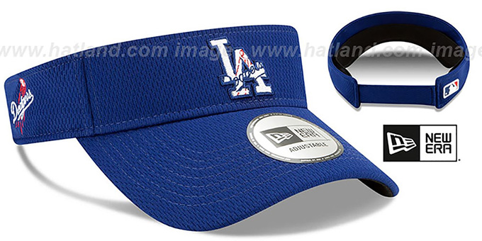 Dodgers 'DASHMARK BP VISOR' Royal by New Era