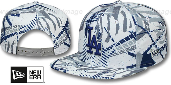 Dodgers 'GEOMET TRICK SNAPBACK' Hat by New Era