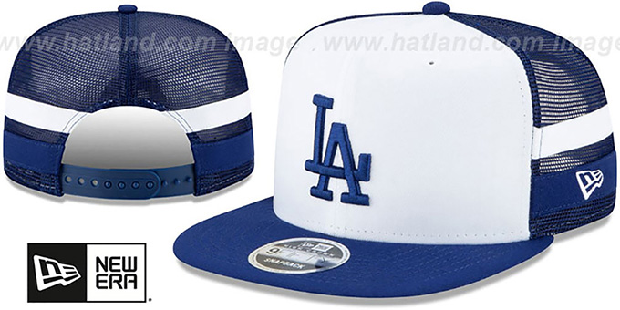 Dodgers 'SIDE-STRIPED TRUCKER SNAPBACK' Hat by New Era