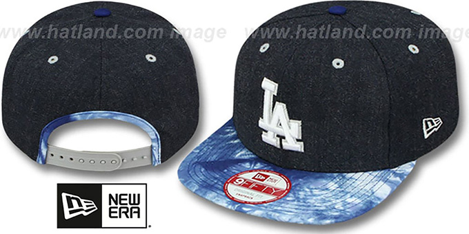 Dodgers 'ZONE-VIZE SNAPBACK' Navy Hat by New Era
