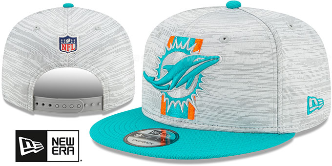 Dolphins '2021 NFL TRAINING CAMP SNAPBACK' Hat by New Era