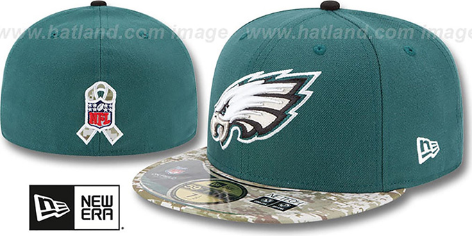 eagles salute to service beanie