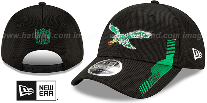 Eagles '2021 NFL THROWBACK SIDELINE HOME STRETCH-SNAP' Hat by New Era