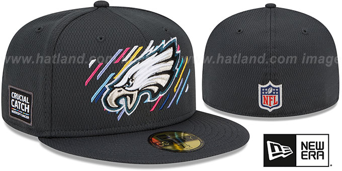 Eagles 2021 'ONFIELD CRUCIAL CATCH' Fitted Hat by New Era