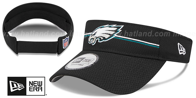Eagles 2023 'NFL TRAINING CAMP VISOR' Black by New Era