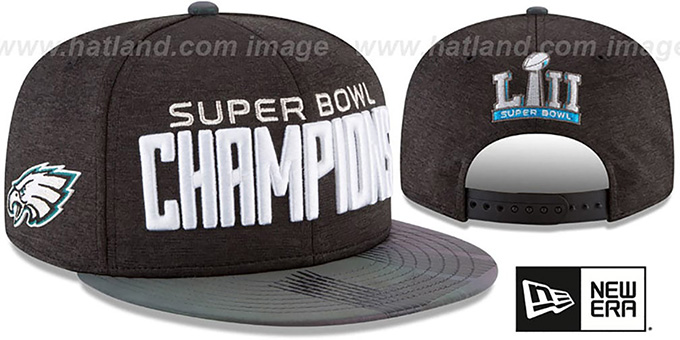 Eagles 'SUPER BOWL LII CHAMPIONS PARADE SNAPBACK' Hat by New Era