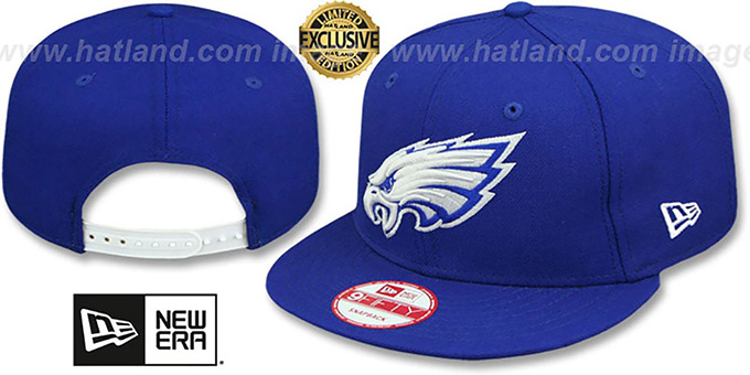 Eagles 'TEAM-BASIC SNAPBACK' Royal-White Hat by New Era