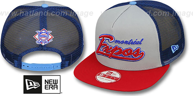 Expos COOP 'MARK-MESH A-FRAME SNAPBACK' Hat by New Era