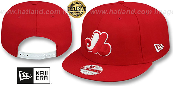 expos snapback hat