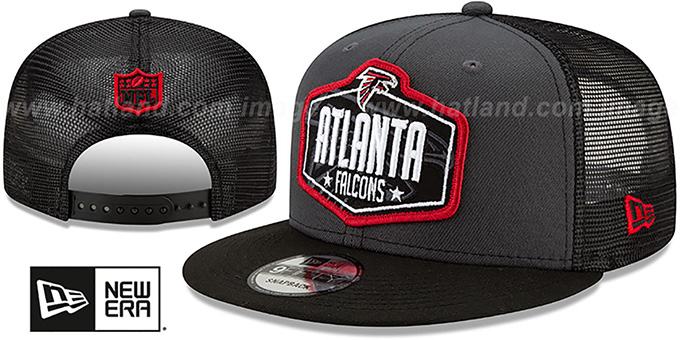 Falcons '2021 NFL TRUCKER DRAFT SNAPBACK' Hat by New Era