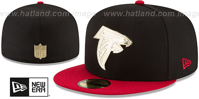 atlanta falcons fitted hat