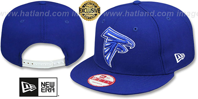 Falcons 'TEAM-BASIC SNAPBACK' Royal-White Hat by New Era