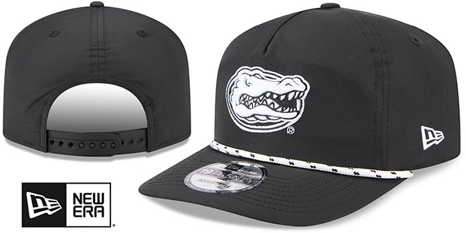 Florida '1920 ROPE SNAPBACK' Black-White  Hat by New Era