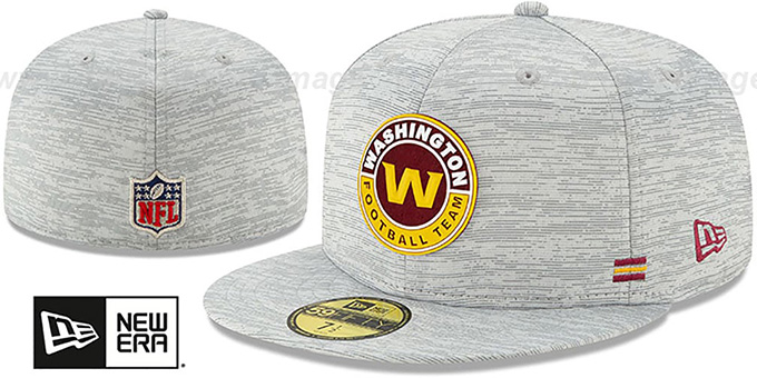 Football Team '2020 ONFIELD STADIUM' Heather Grey Fitted Hat by New Era