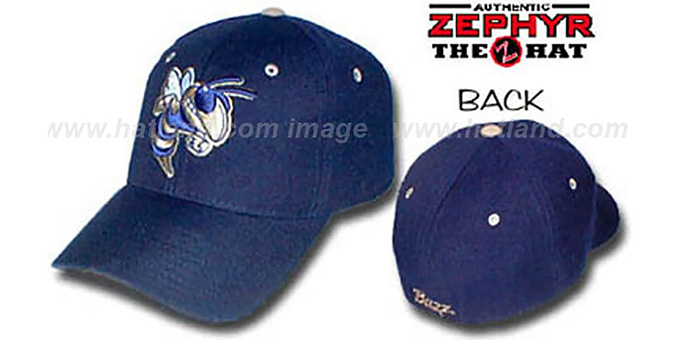 Georgia Tech 'DHS' Fitted Hat by ZEPHYR - navy