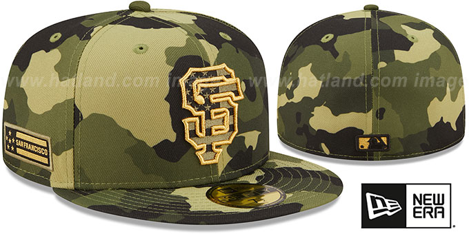 Giants 2022 ARMED FORCES 'STARS N STRIPES' Hat by New Era