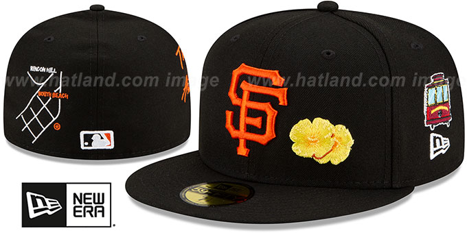 Giants 'CITY TRANSIT' Black Fitted Hat by New Era