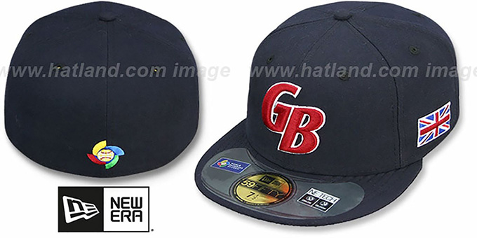 Great Britain 'PERFORMANCE WBC' Navy Hat by New Era