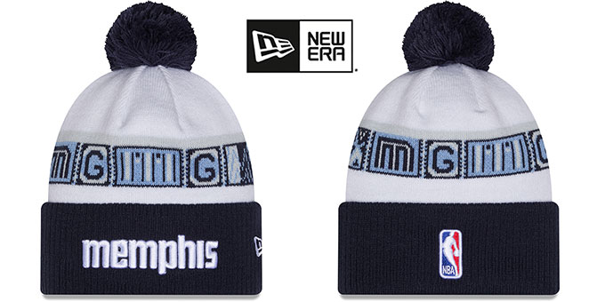 Grizzlies 25-26 'CITY-EDITION' Knit Beanie Hat by New Era