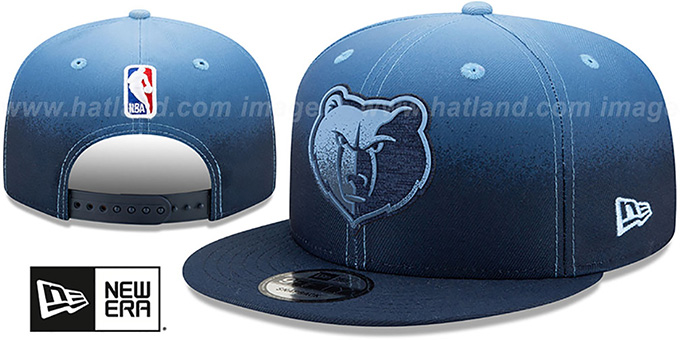 Grizzlies 'BACK HALF FADE SNAPBACK' Hat by New Era