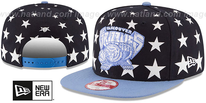 Grizzlies 'NBA ALL-STARRY SNAPBACK' Hat by New Era