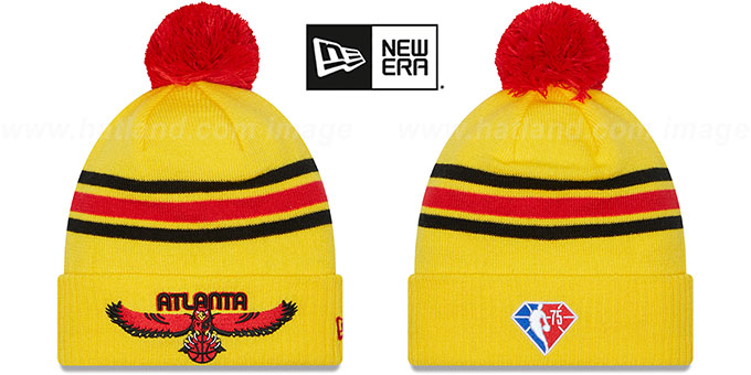Hawks '2022 CITY EDITION' Knit Beanie Hat by New Era