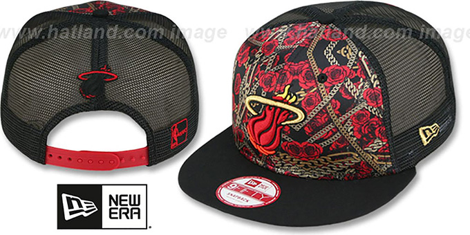 Heat 'FLORAL CHAIN SNAPBACK' Hat by New Era