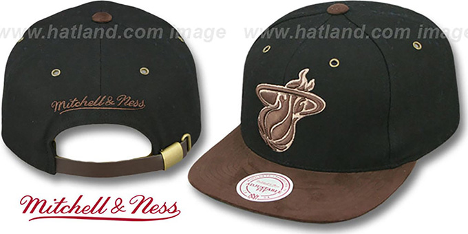 brown mitchell and ness hat