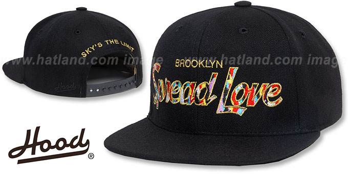 Hood 'BROOKLYN SPREAD LOVE SNAPBACK' Black Hat
