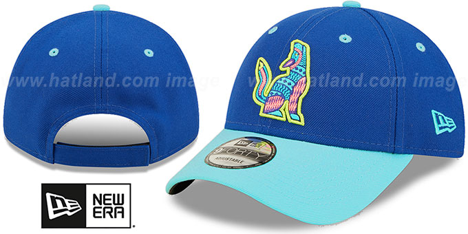 Hops 'COPA STRAPBACK' Royal-Mint Hat by New Era