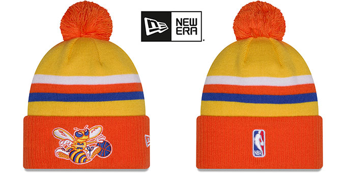 Hornets 25-26 'CITY-EDITION' Knit Beanie Hat by New Era