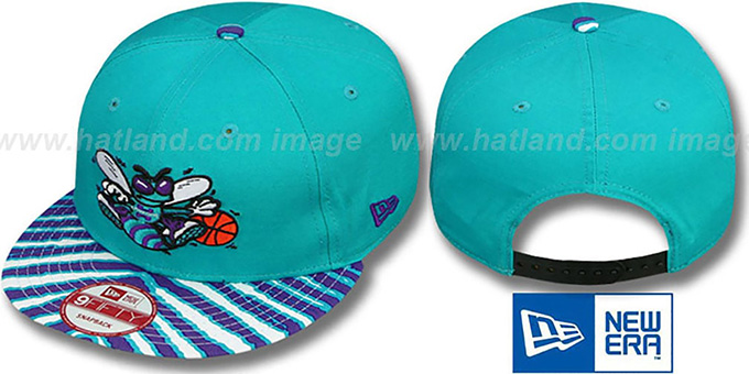 Hornets 'ZUBAZ SNAPBACK' Adjustable Hat by New Era