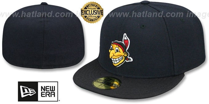 Indians '1947-50 COOPERSTOWN' Fitted Hat by New Era