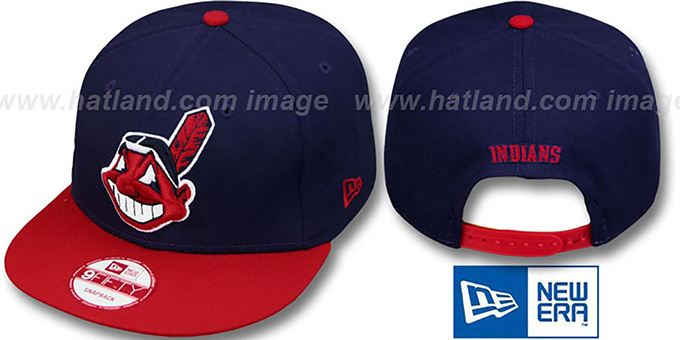 Indians 'REPLICA HOME SNAPBACK' Hat by New Era