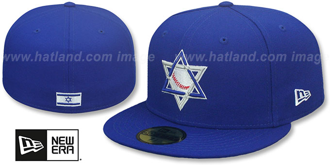 Israel 'STAR BASEBALL' Royal Hat by New Era