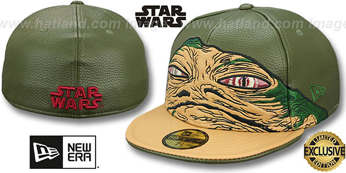 Jabba the Hutt 'CHARACTER FACE' Fitted Hat by New Era