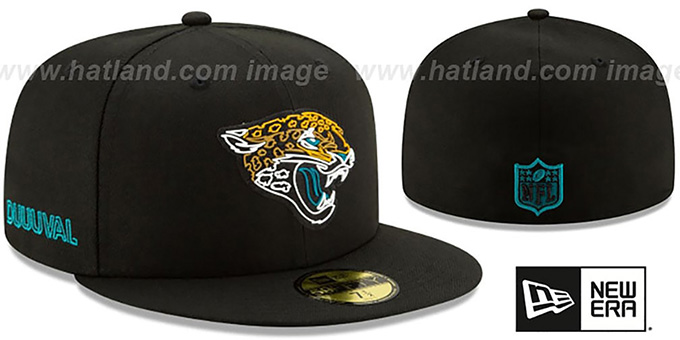Jaguars '2020 NFL VIRTUAL DRAFT' Black Fitted Hat by New Era