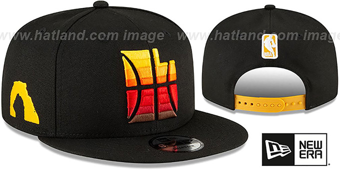 Jazz 20-21 'CITY-SERIES' ALTERNATE SNAPBACK Black Hat by New Era