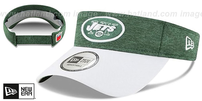 Jets '18 NFL STADIUM' Green-White Visor by New Era