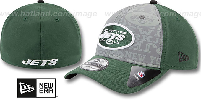 Jets '2014 NFL DRAFT FLEX' Green Hat by New Era