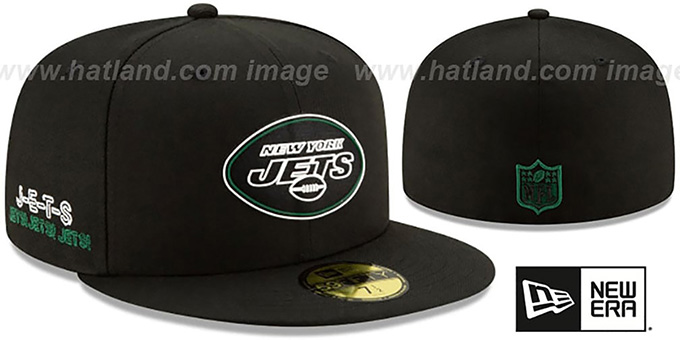 Jets '2020 NFL VIRTUAL DRAFT' Black Fitted Hat by New Era