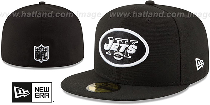 black new york jets hat