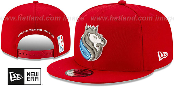 Kings 19-20 'CITY-SERIES' ALTERNATE SNAPBACK Red Hat by New Era