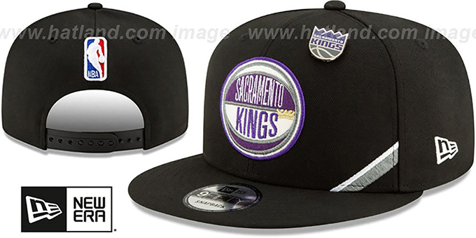 Kings '2019 NBA DRAFT SNAPBACK' Black Hat by New Era