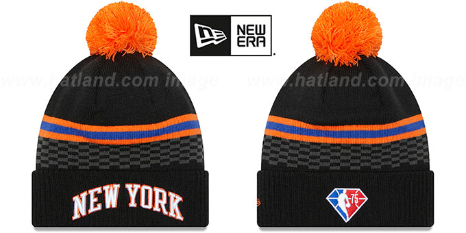 Knicks '2022 CITY EDITION' Knit Beanie Hat by New Era