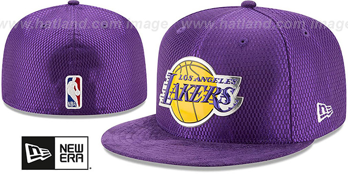 lakers dri fit hat