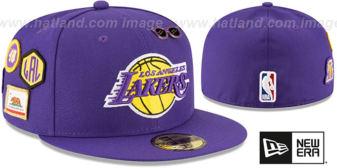 lakers dri fit hat