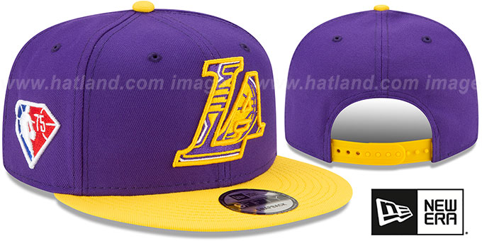 Lakers '2021 NBA INSIDER DRAFT SNAPBACK' Purple-Gold Hat by New Era