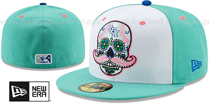 Legends 'COPA' White-Mint Fitted Hat by New Era